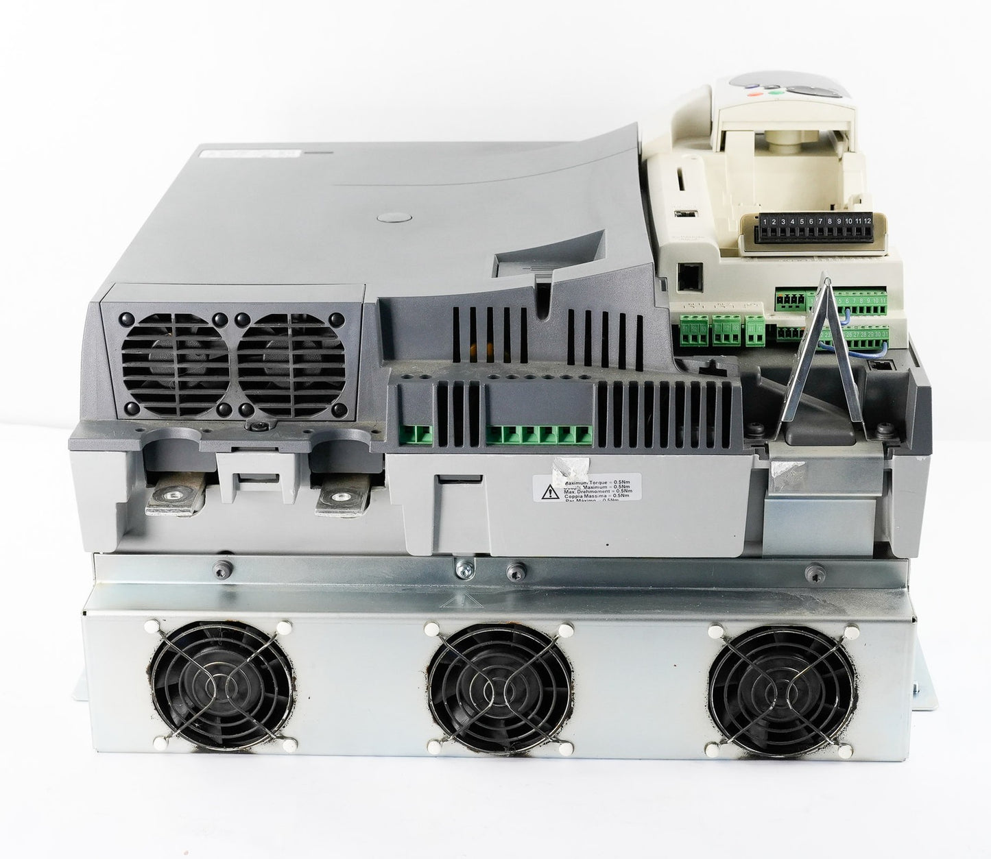 Emerson MP550A4 Mentor DC Drive 200kW 300HP 550A 480V STD19 Control-Techniques