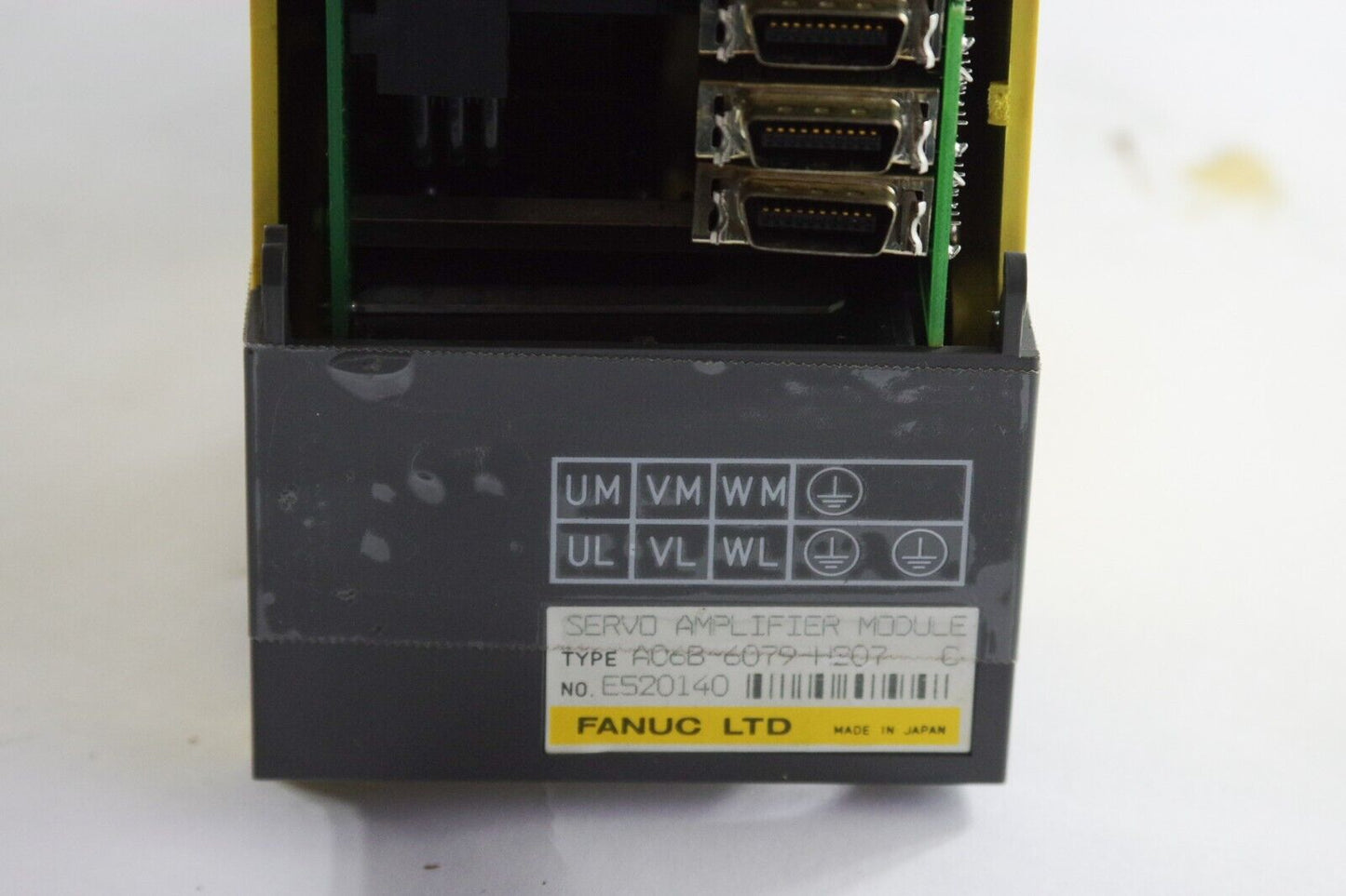 FANUC A06B-6079-H207 /C SERVO AMP - Missing Front Cover