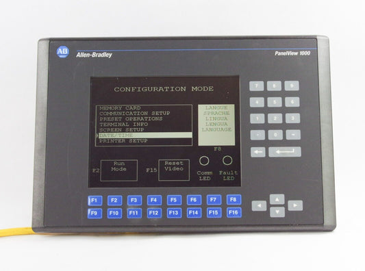 Allen Bradley 2711-K10G8 /E PanelView 1000 Keypad Grayscale 10" Series E