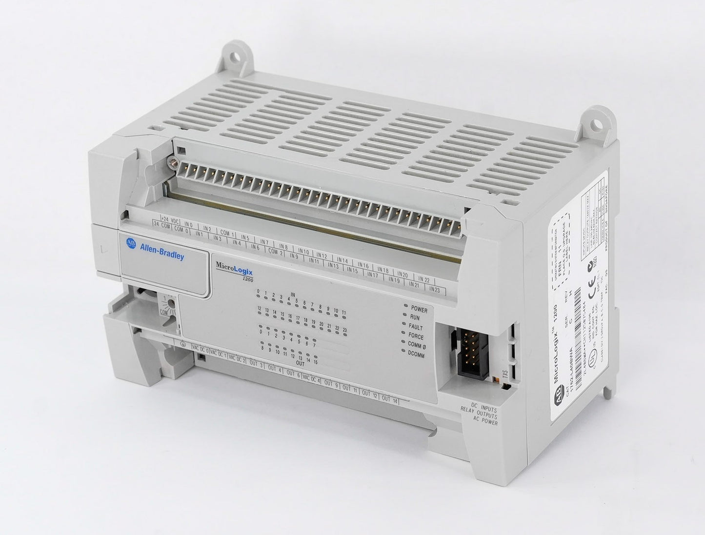 Allen Bradley 1762-L40BWA /C Rev H MicroLogix 1200 PLC Processor 1762L40BWA