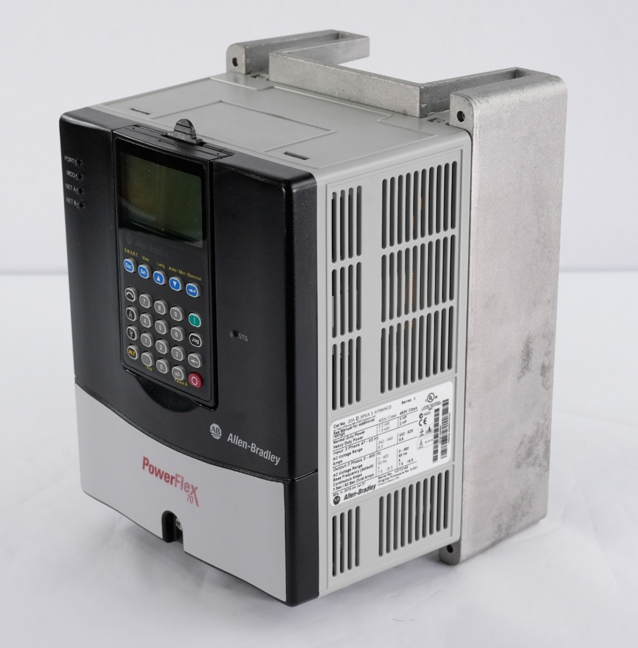 Allen-Bradley 20AD5P0A3AYNNNC0 /A PowerFlex 70 480V 3-Phase 3HP AC Drive