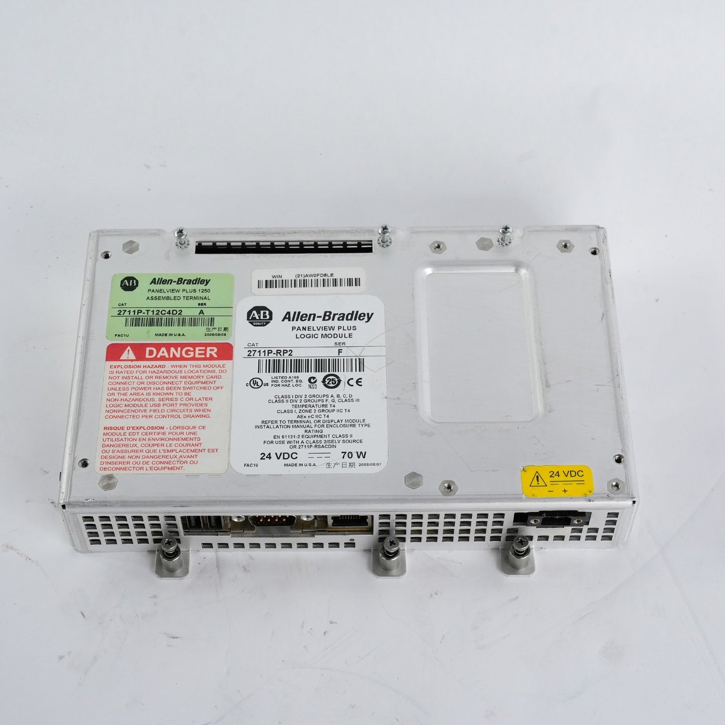 Allen Bradley 2711P-RP2 /F Panelview Plus Logic Module 2711PRP2
