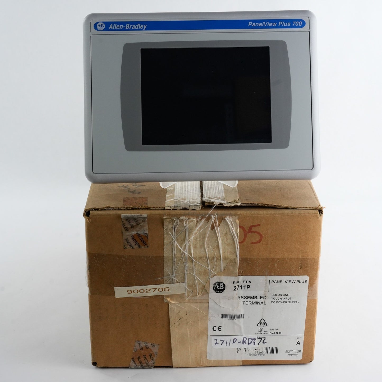 Allen Bradley 2711P-RDT7C /C Panelview Plus 700 Color Touch Display 2711PRDT7C