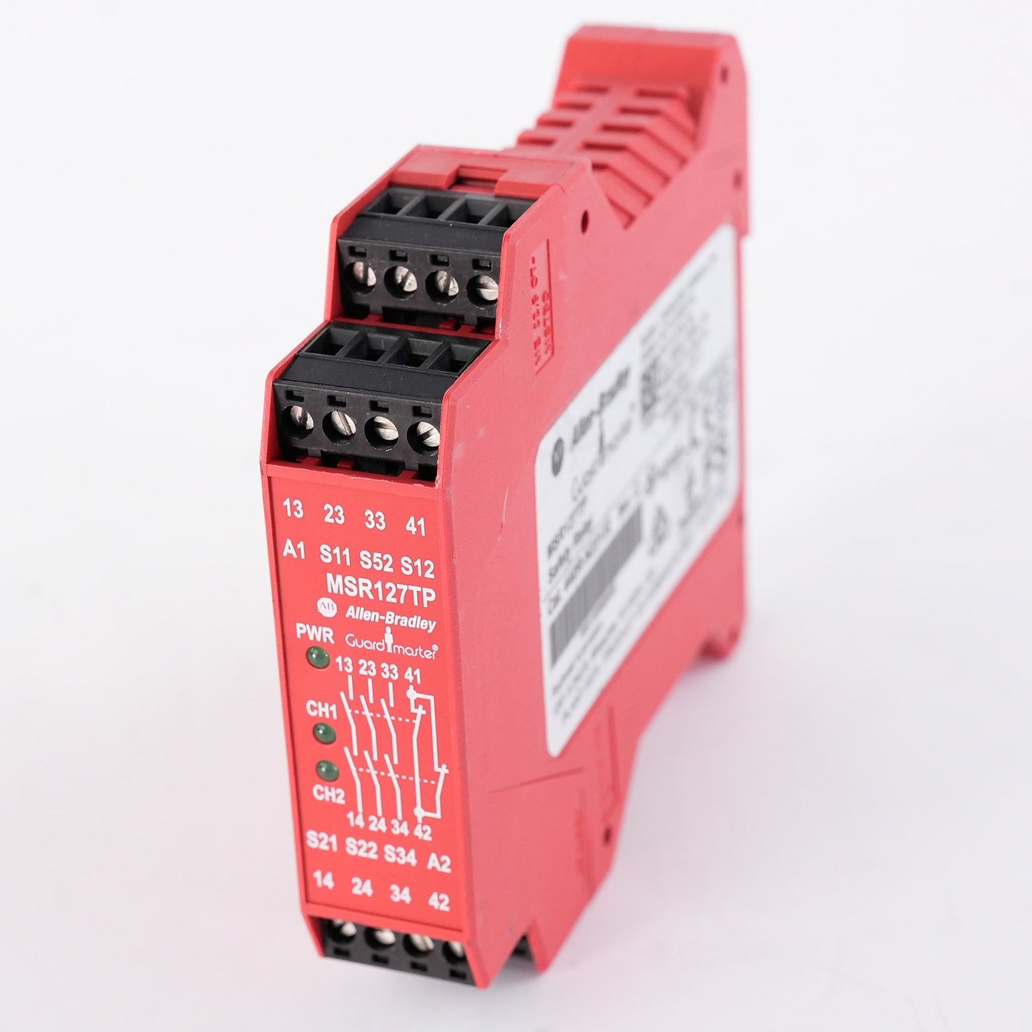 Allen Bradley 440R-N23132 /C Guardmaster MSR127TP Safety Relay 440RN23132