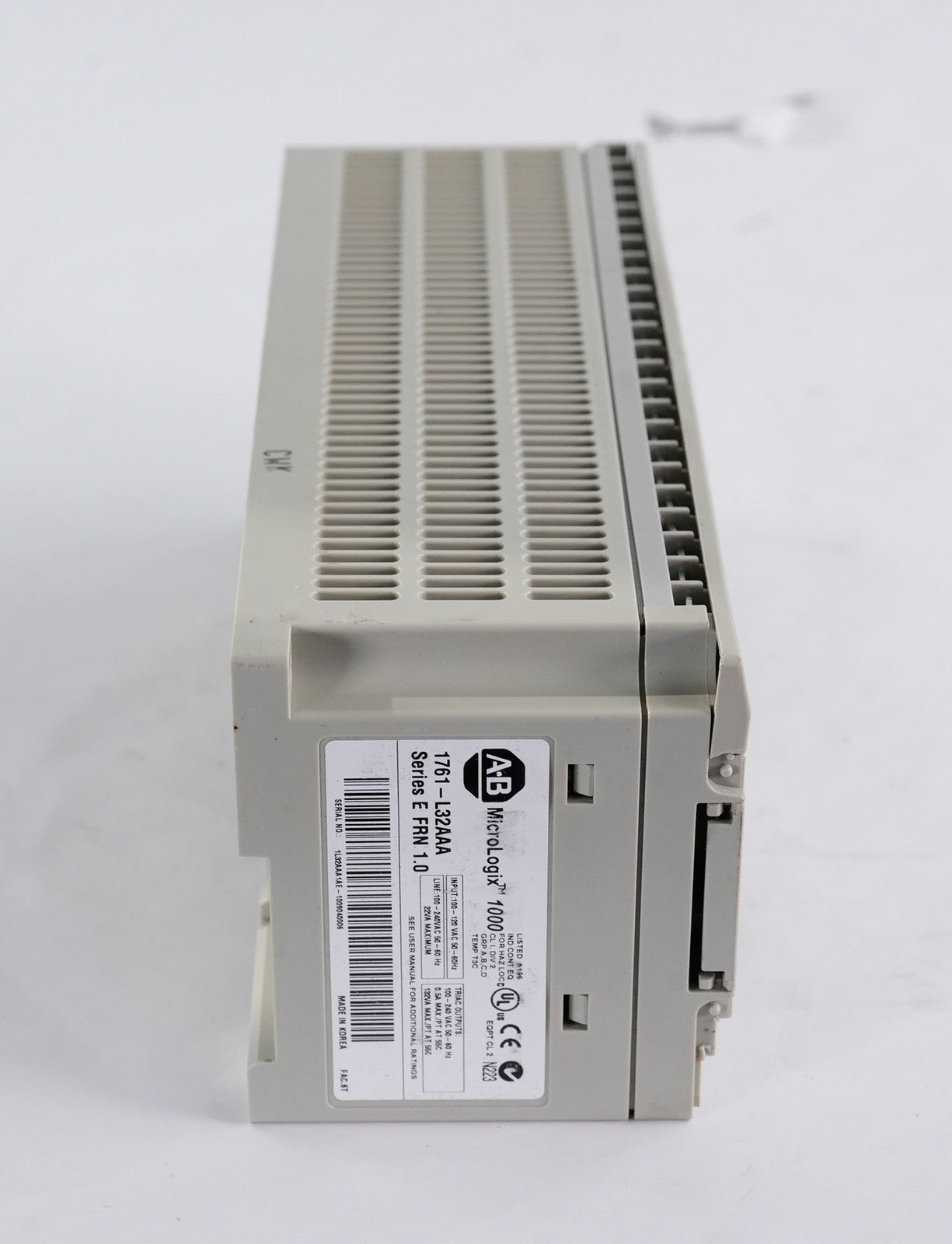 Allen Bradley 1761-L32AAA /E MicroLogix 1000 PLC 32-Pt Controller 1761L32AAA