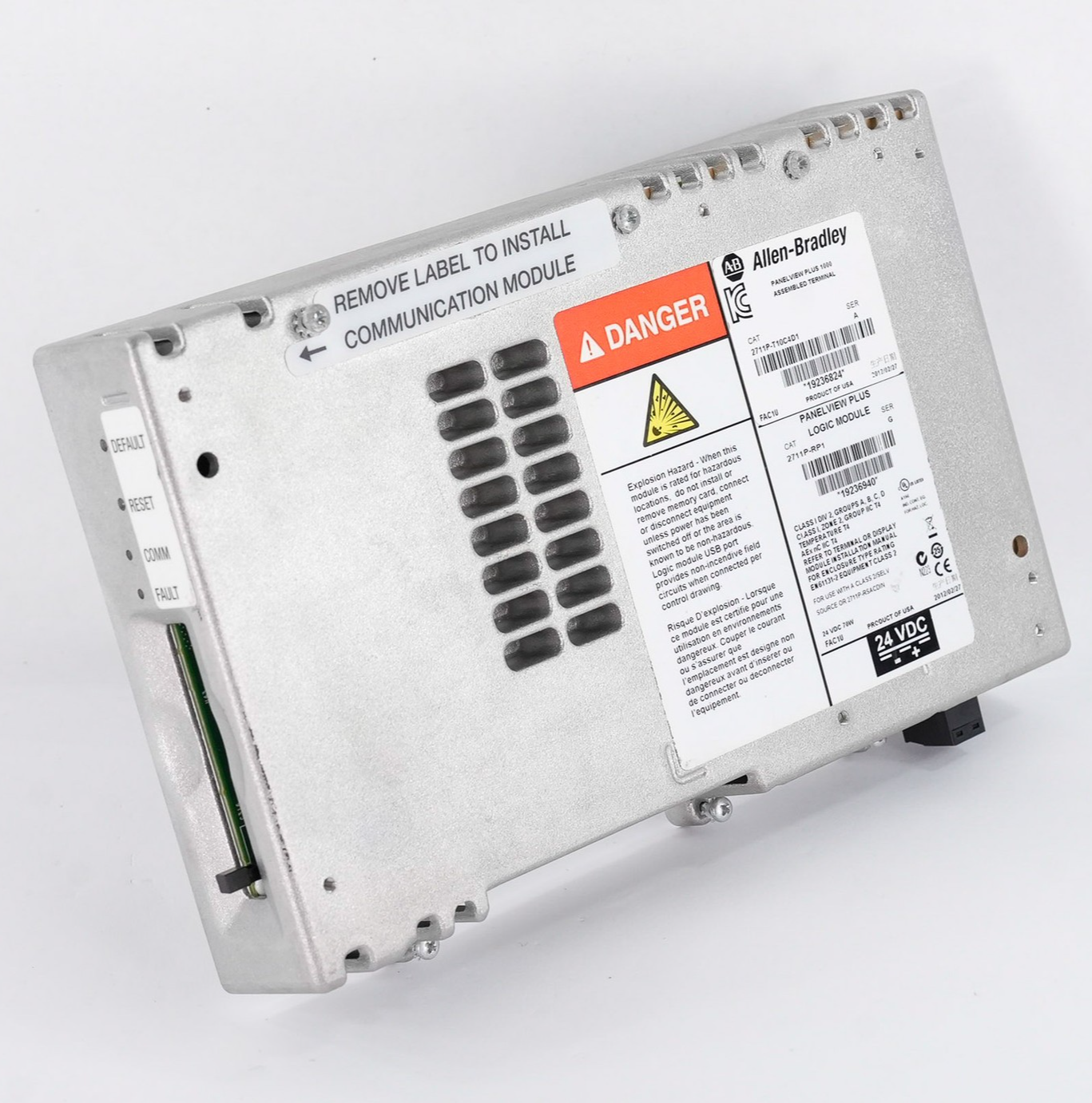 Allen Bradley 2711P-RP1 /G PanelView Plus Logic Module 2711PRP1 Series G