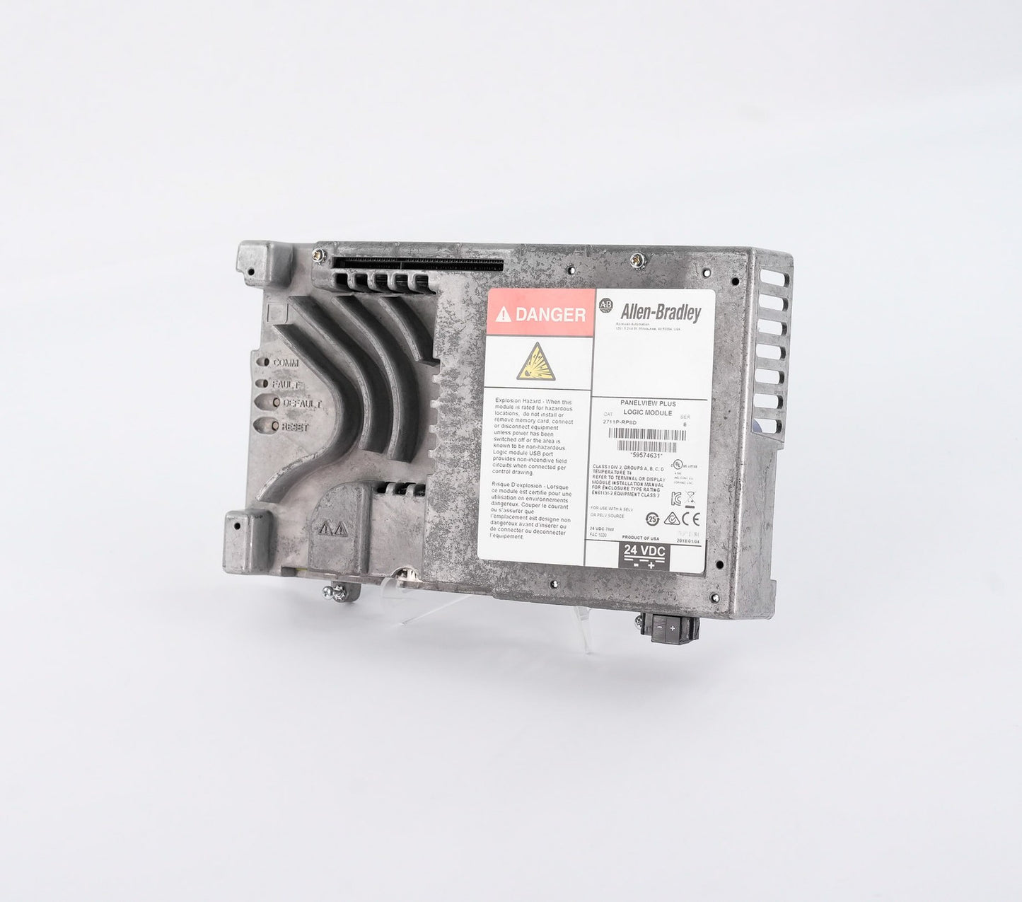 Allen Bradley 2711P-RP8D /B PanelView Plus Logic Module - Without Original Box