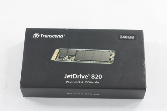 Transcend 240GB JetDrive 820 PCIe Gen3 x2 Solid State Drive TS240GJDM820 Mac SSD