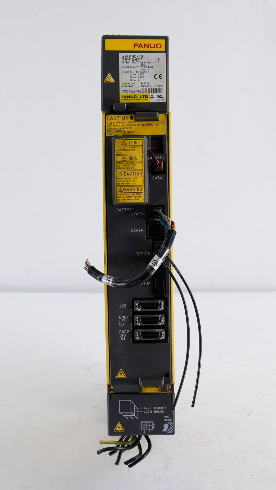 Fanuc A06B-6114-H207 D Servo Amplifier 9kW 240V A06B6114H207