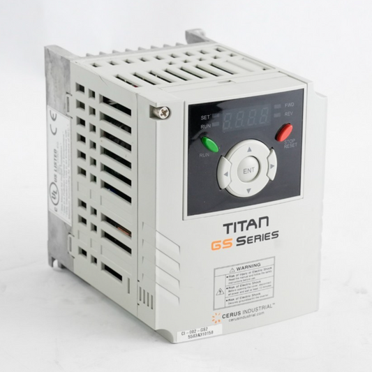 Titan Industrial Cerus CI-002-GS2 GS Series Variable Frequency Drive 3-Phase