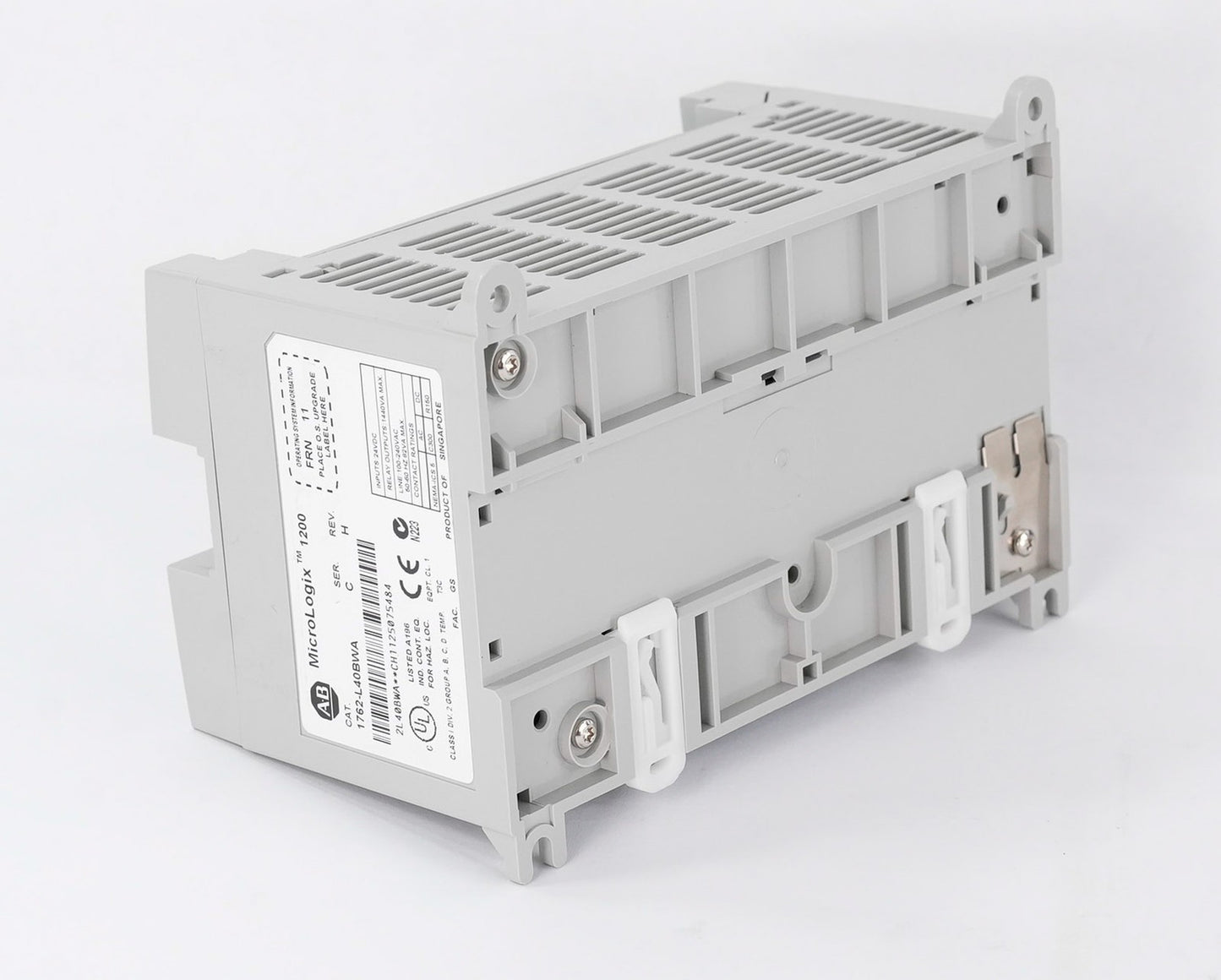 Allen Bradley 1762-L40BWA /C Rev H MicroLogix 1200 PLC Processor 1762L40BWA