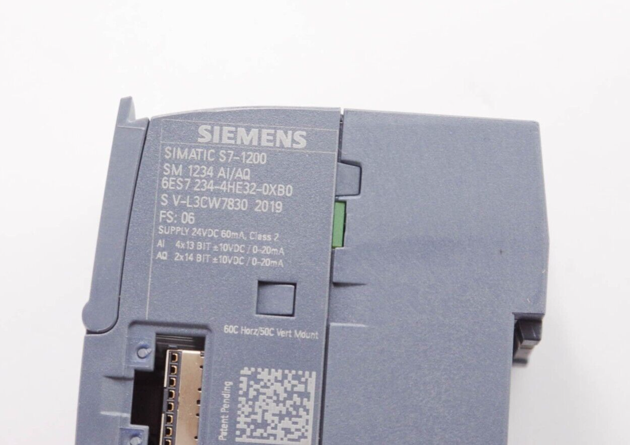 Siemens 6ES7 234-4HE32-0XB0 / 6ES72344HE320XB0 Simatic S7-1200 SM 1234 AI/AQ