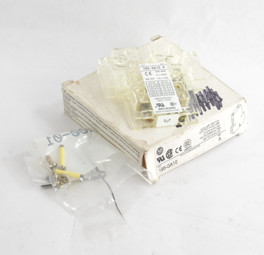 Allen Bradley 195-GA10 /A Contact Block - Open Box