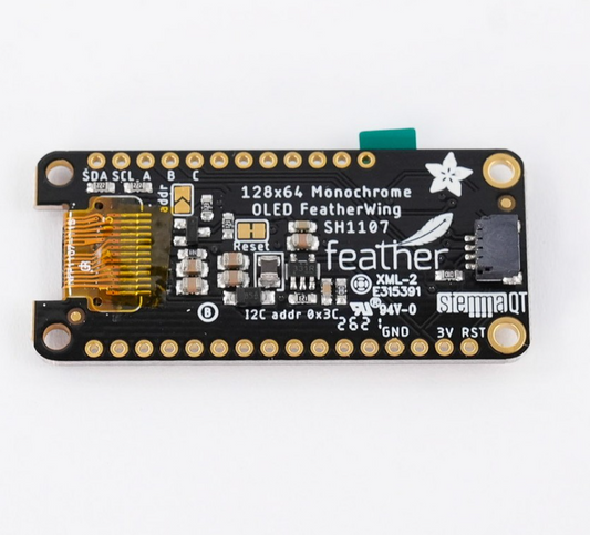 Adafruit FeatherWing OLED 4650 P4650 Board