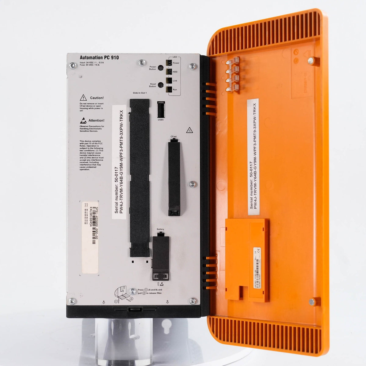 B&R 5PC910.SX02-00 Rev F5 Industrial Automation PC 910 / 5P91:455808.000-00