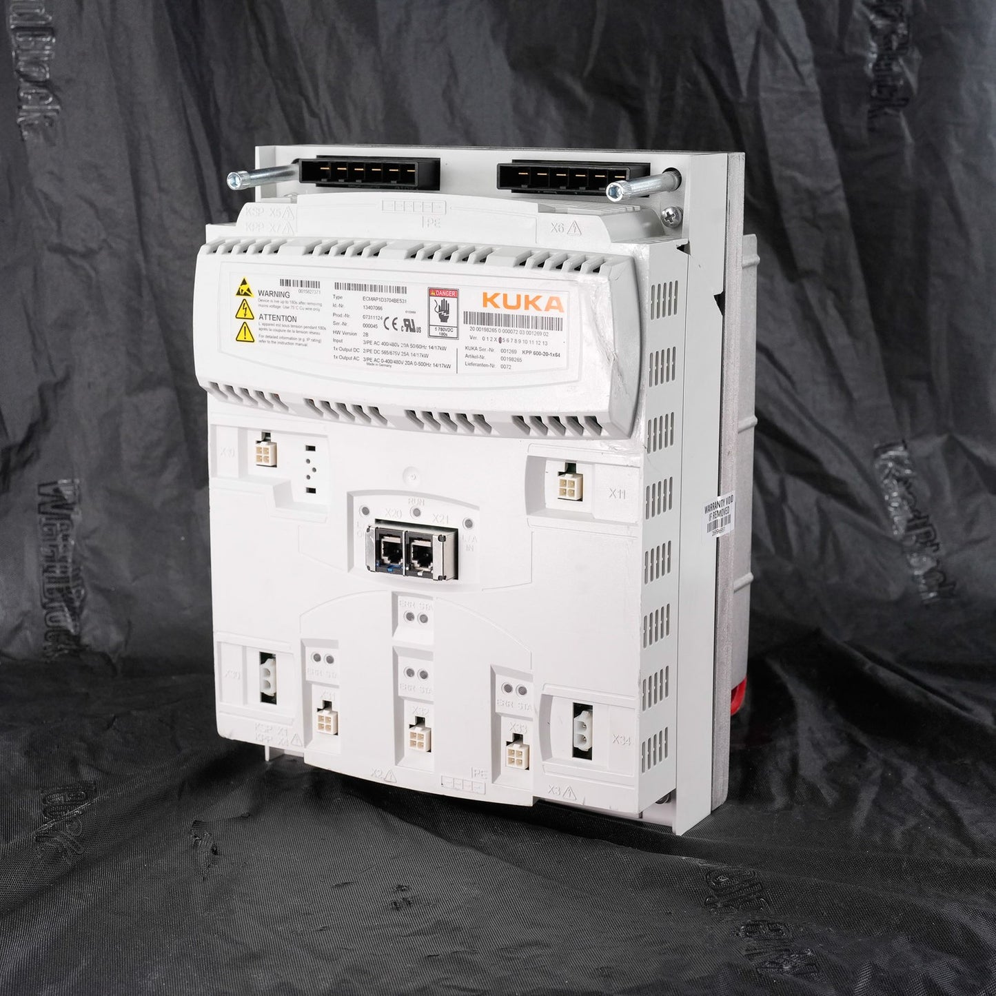 KUKA KPP 600-20-1x64 ECMAP1D3704BE531 Servo Motor Frequency Inverter + Warranty