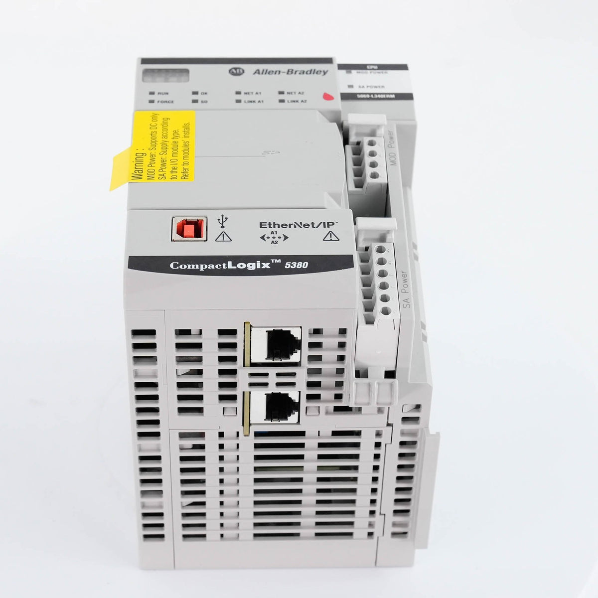 Allen Bradley 5069-L340ERM /A CompactLogix 5380 Controller 4MB 5069L340ERM 24VDC