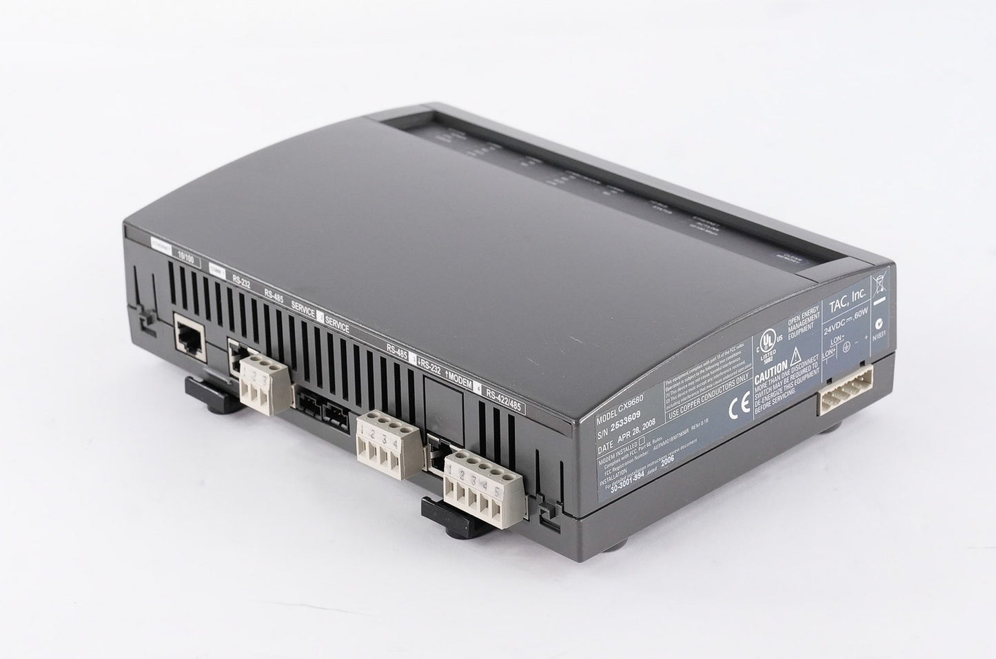 Schneider Electric CX9680 Andover Continuum NetController II Module