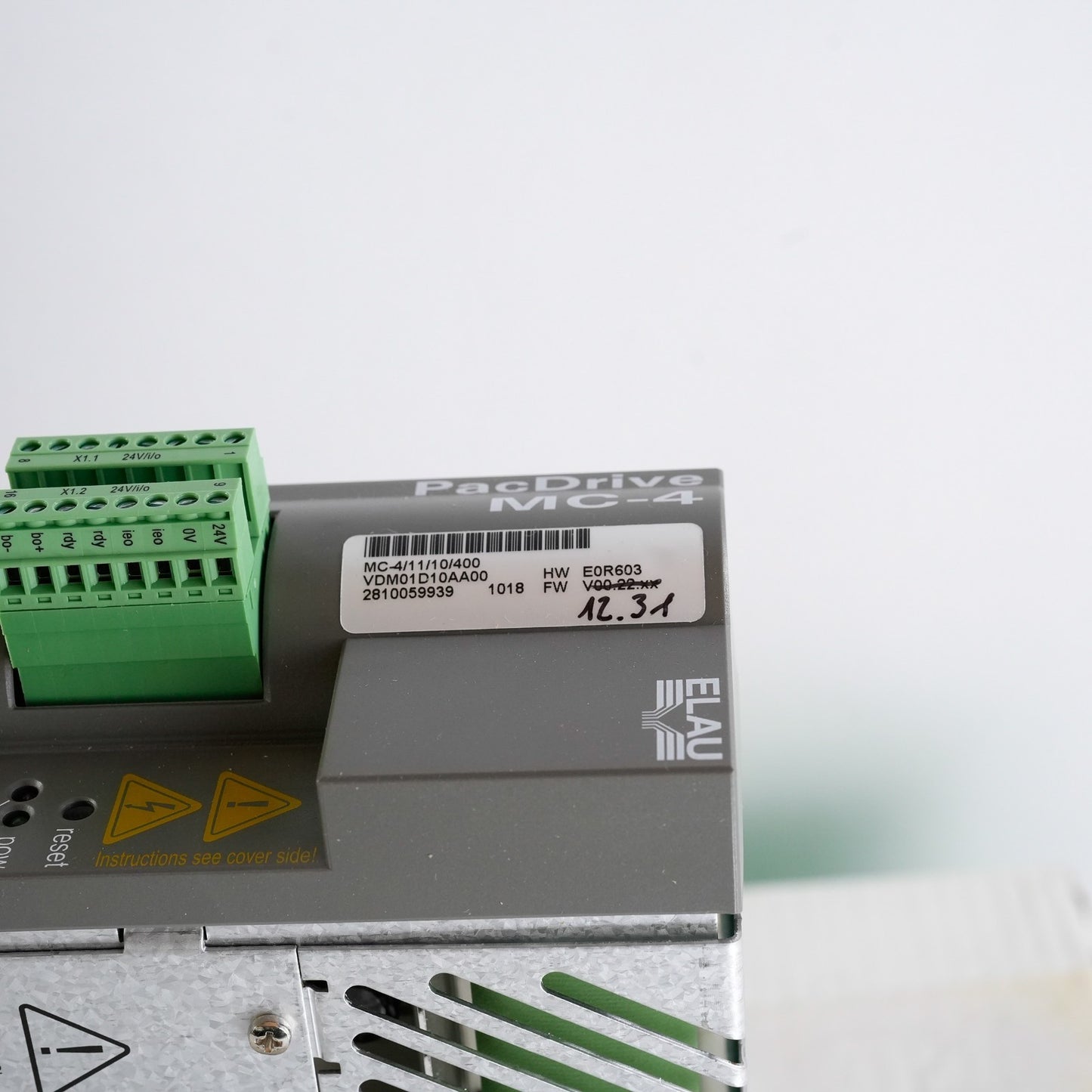 Schneider Electric MC-4/11/10/400 VDM01D10AA00 Elau PacDrive MC-4 - Open Box