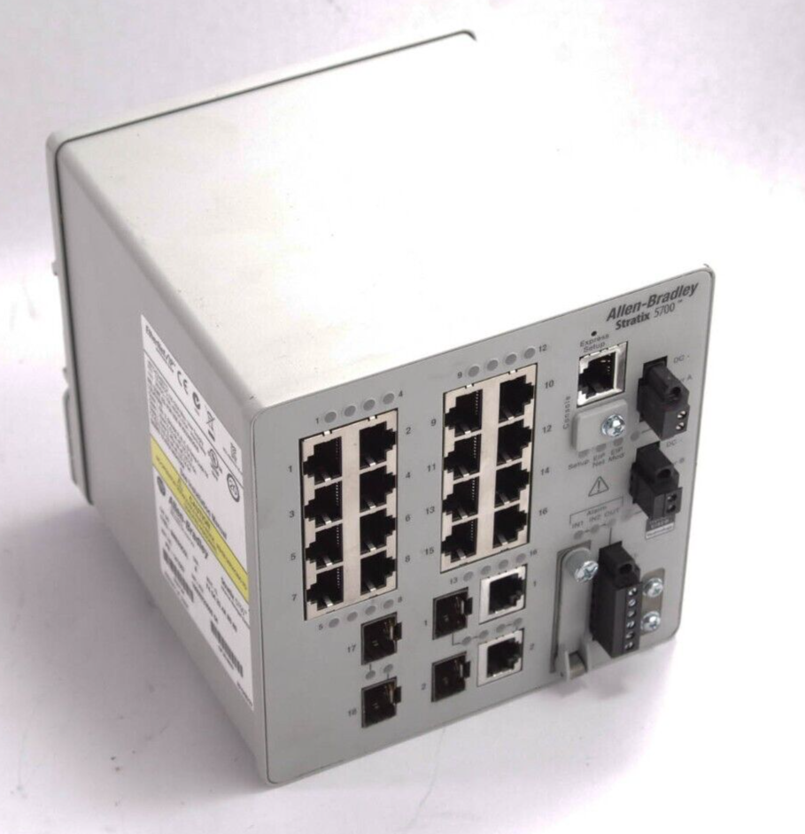 Allen Bradley 1783-BMS20CGL / A Stratix 5700 Managed EtherNet Switch 20-P 24/48V