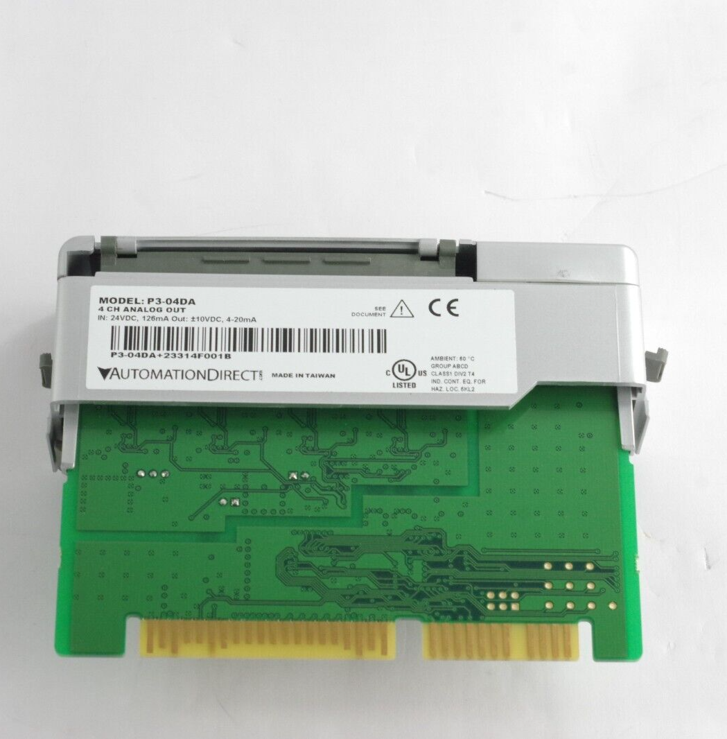 Automation Direct P3-04DA / P304DA Productivity3000 Analog Output Module No Box
