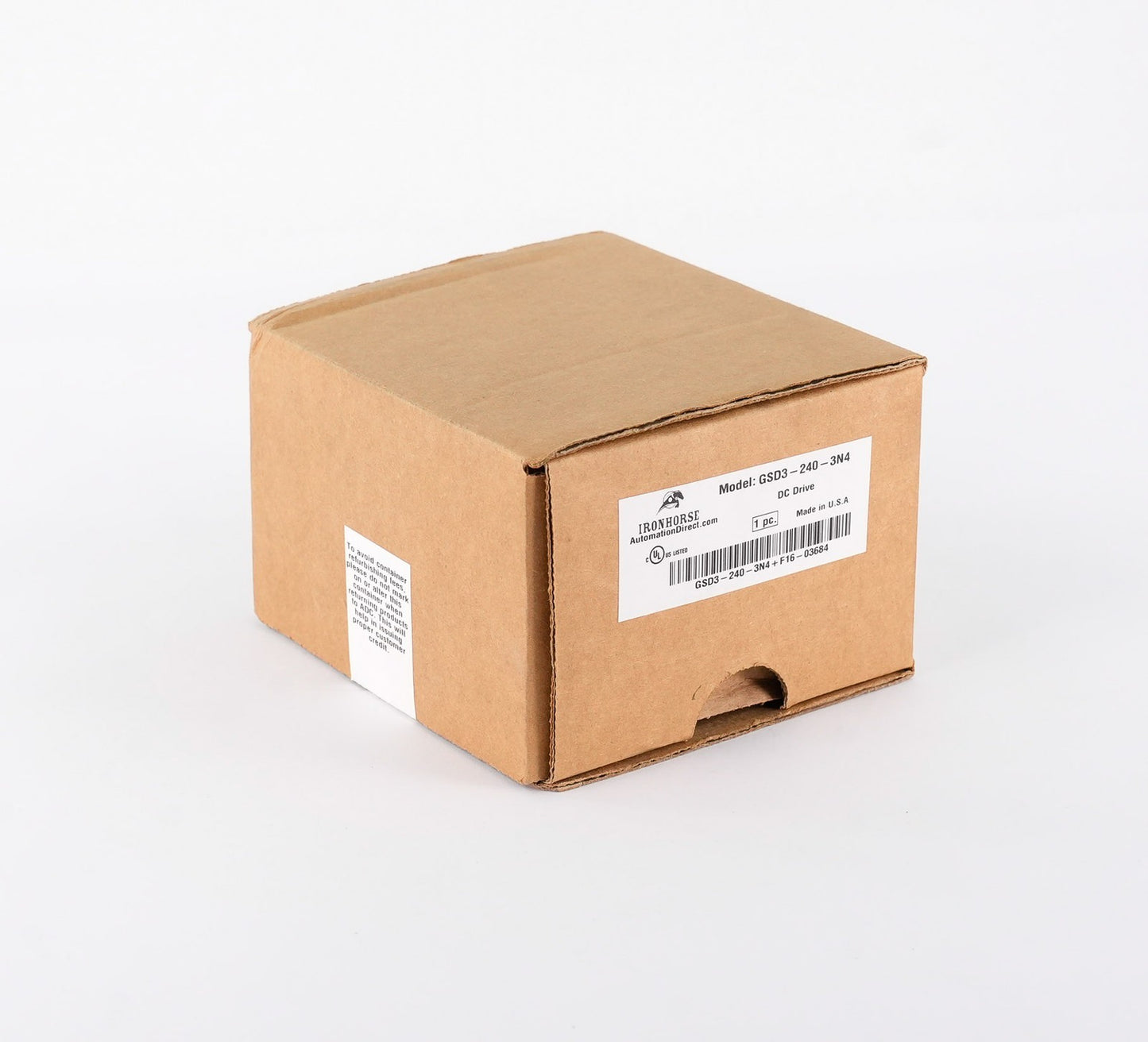Ironhorse GSD3-240-3N4 DC Drive 120/240VAC GSD3-240-3N4+F16-03684 - Open Box