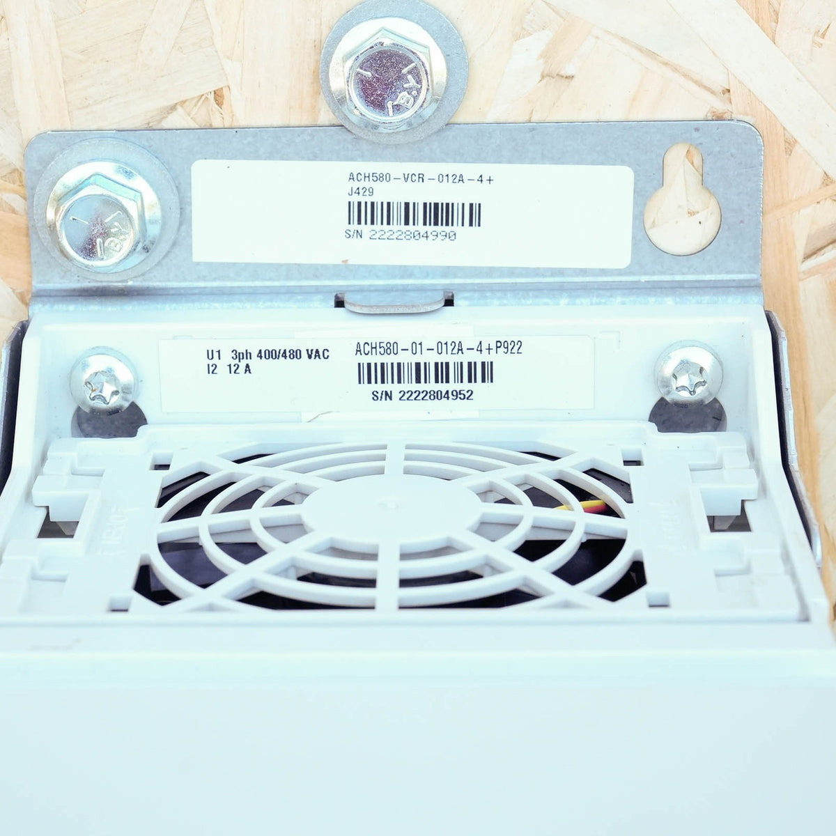 ABB ACH580-VCR-012A-4+J429 E-Clipse Bypass AC Drive 7.5HP 480V ACH580-VCR-012A-4
