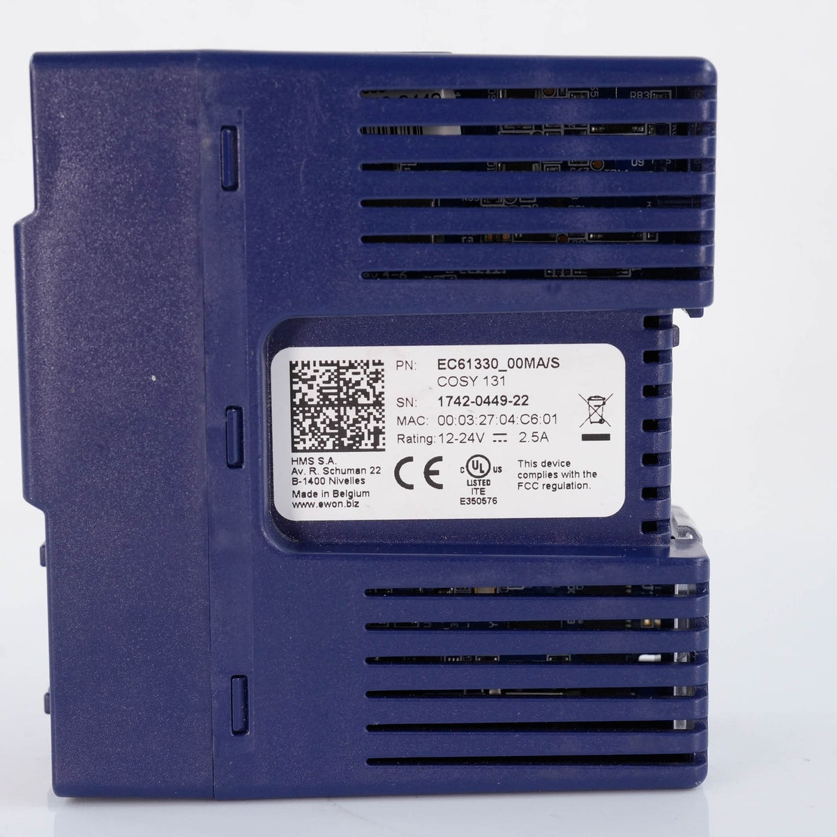 HMS EC61330_00MA/S Anybus Communicator CAN to EtherNet/IP Gateway EC6133000MAS