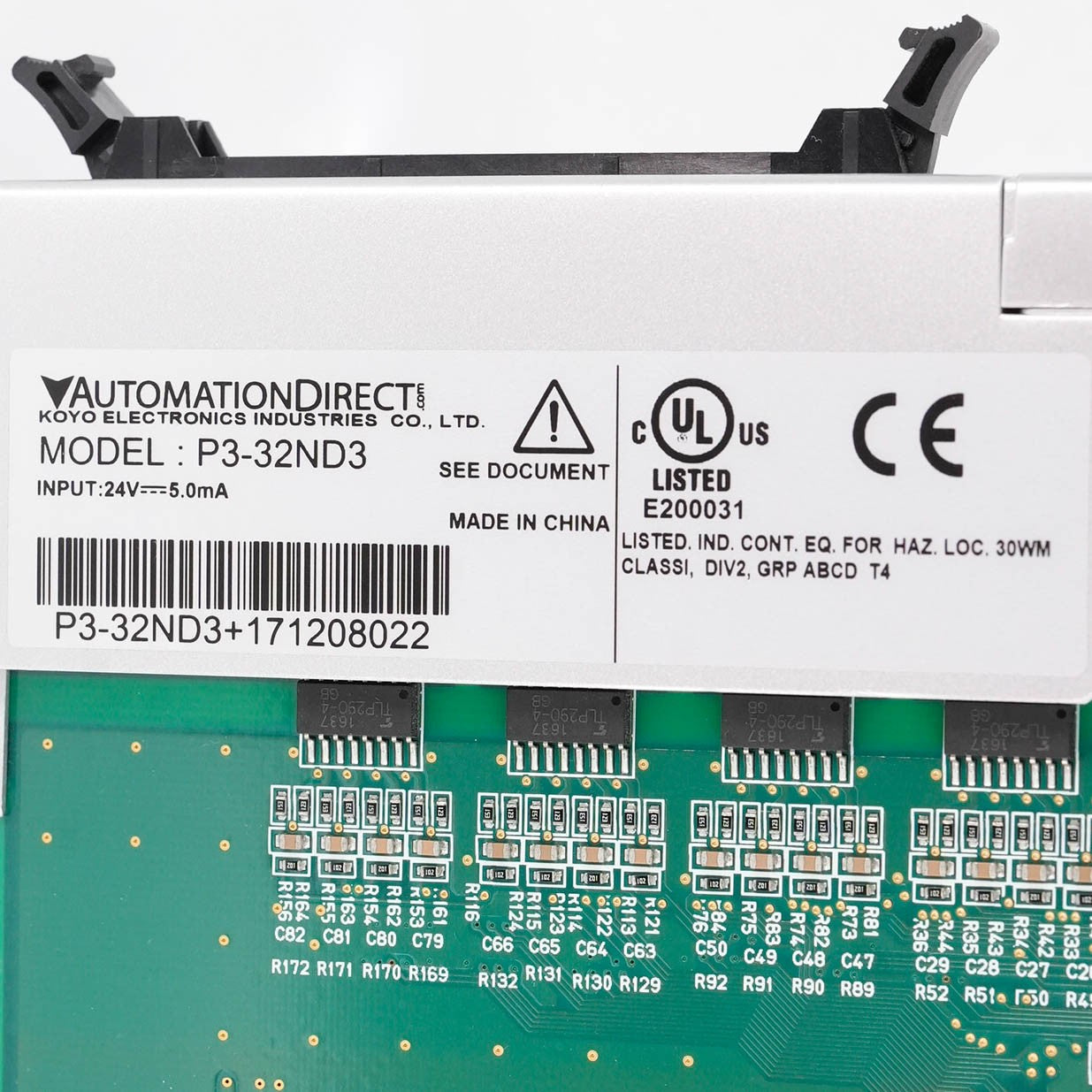 Automation Direct P3-32ND3 Productivity3000 32-Point 12-24 VDC Sinking/Sourcing