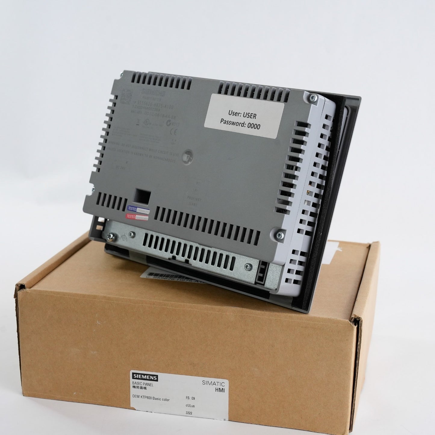 Siemens POL8T7.50/STD Touch Panel S55626-H875-A100 - Open Box