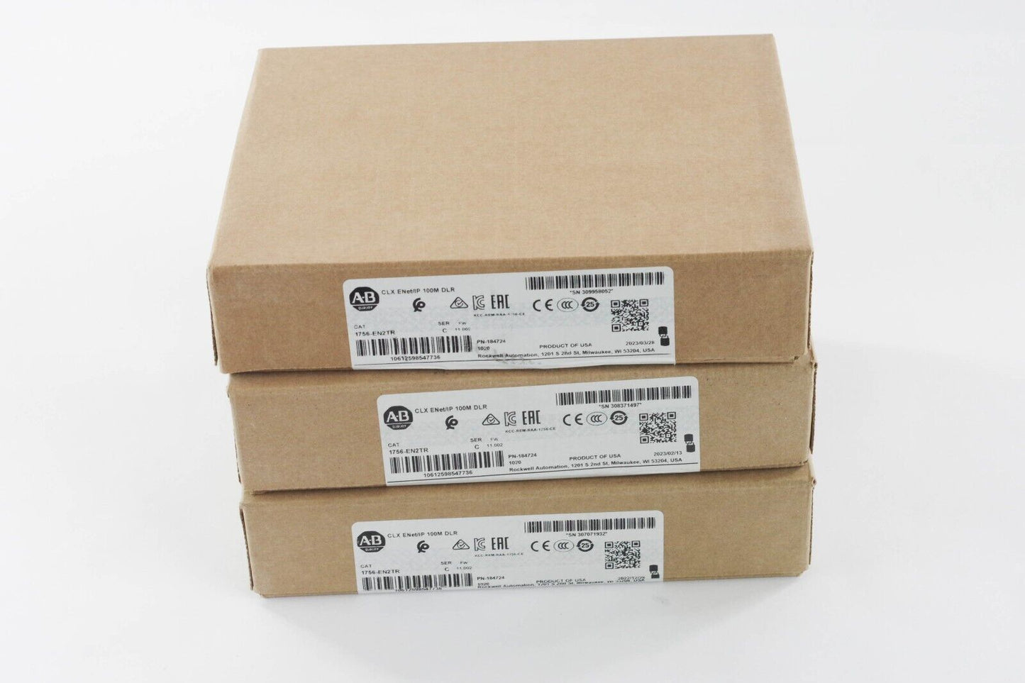 2024 Allen Bradley 1756-EN2TR Ser C ControlLogix Ethernet Module -Sealed Surplus