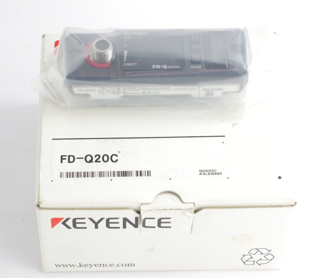 Keyence FD-Q20C Clamp On Type Flow Sensor Meter 15A/20A