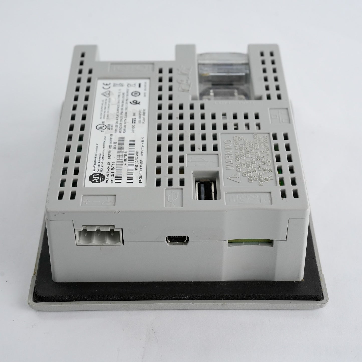 Allen Bradley 2711R-T4T /B PanelView 800 HMI Terminal 2711RT4T
