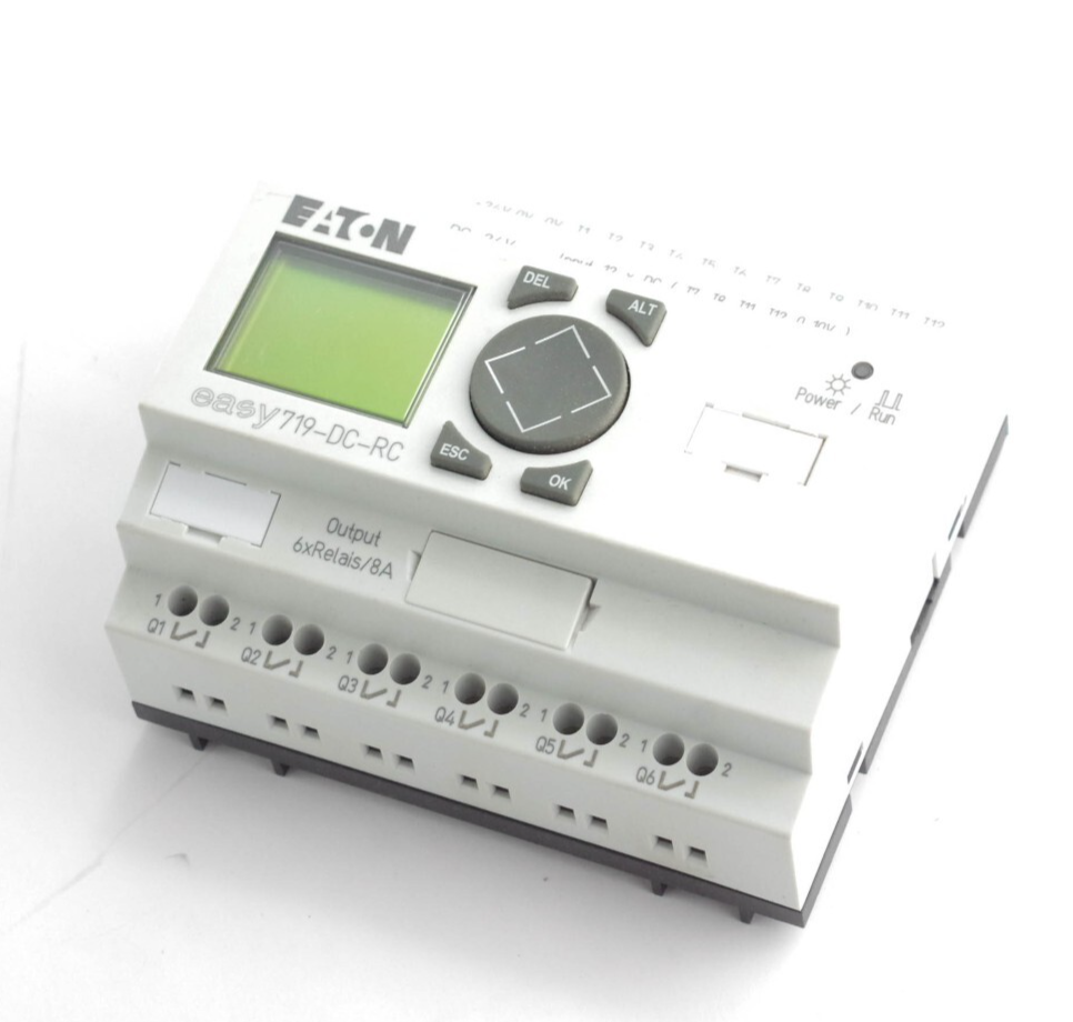 EATON Easy719-DC-RC Klockner Moeller Logic Module Display 24VDC 12 Input 6 Relay