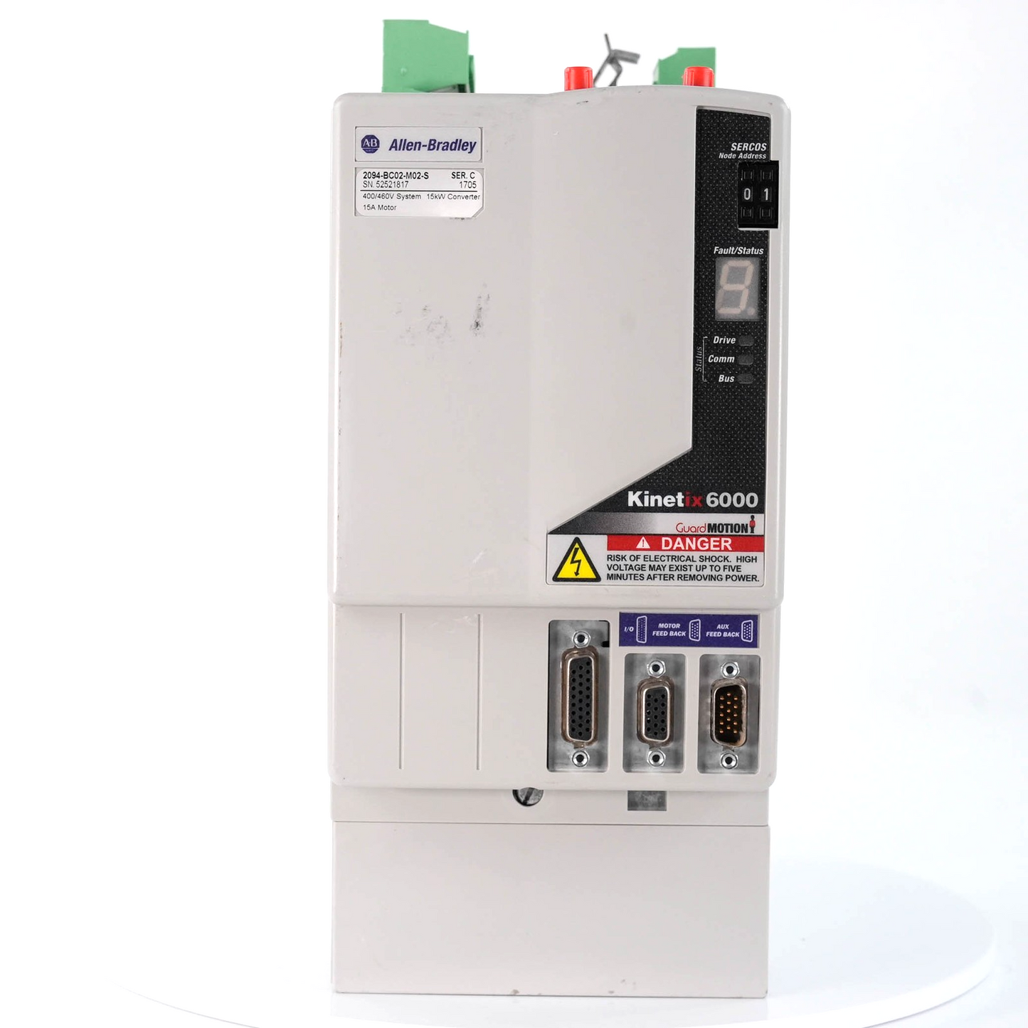 Allen Bradley 2094-BC02-M02-S /C Ser C Kinetix 6000 460V 15A AM Axis Module