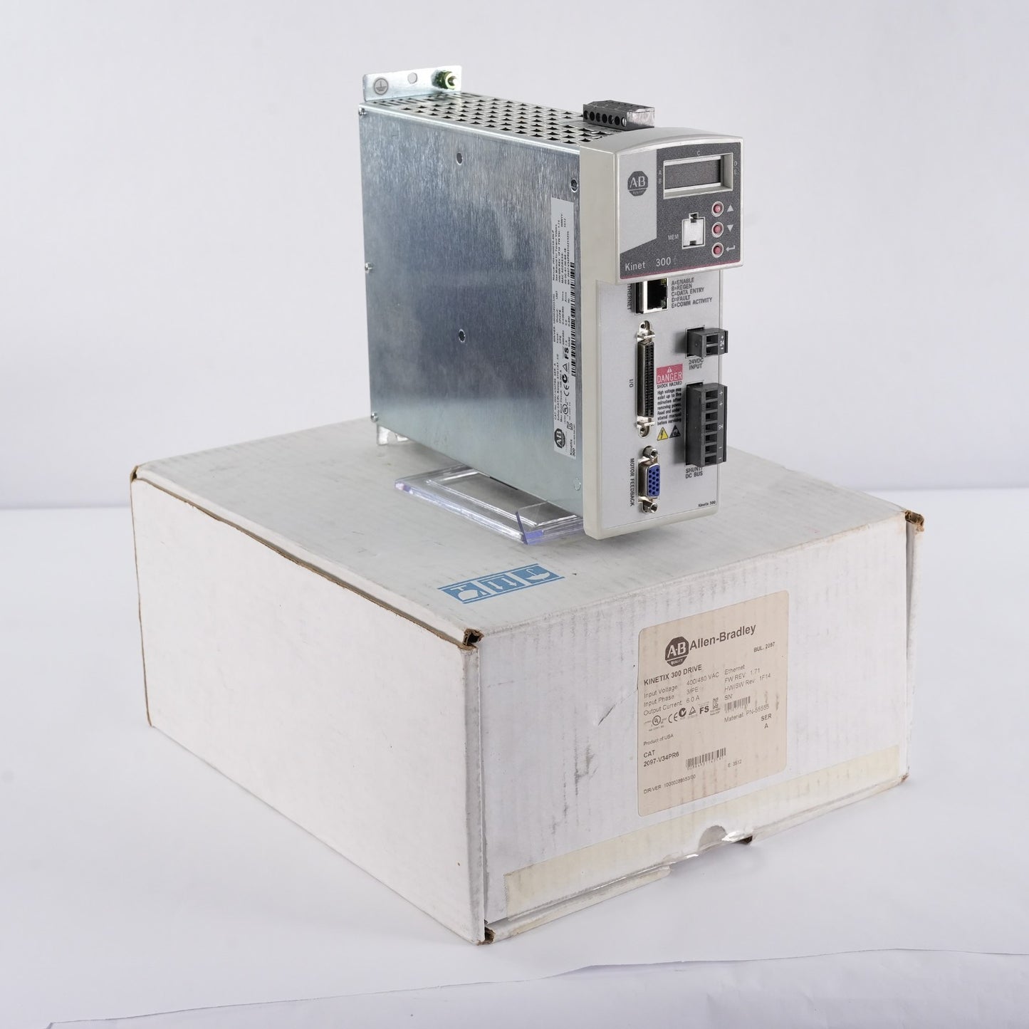 Allen Bradley 2097-V34PR6 /A Kinetix 300 Servo Drive 2097V34PR6 - Open Box