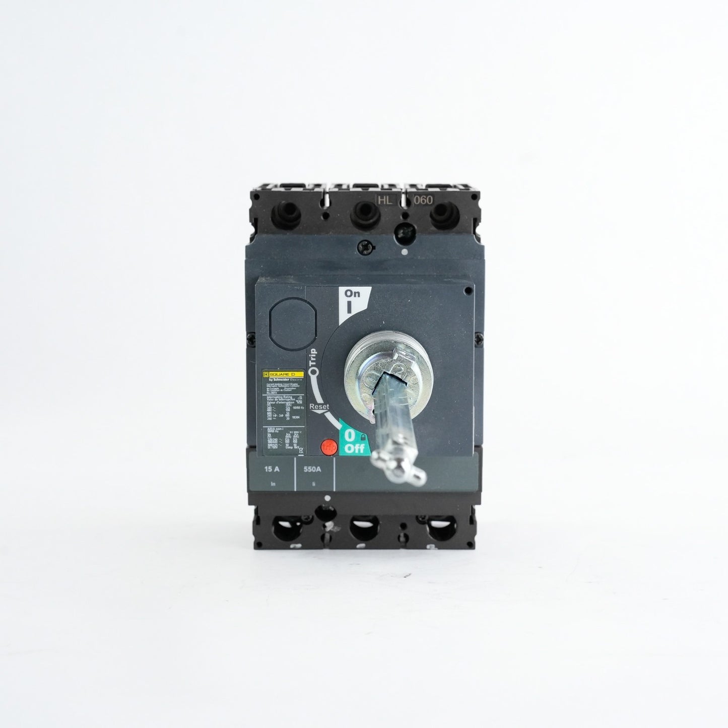 Square D PowerPact HL 060 HLL36015 3 Pole Circuit Breaker H Frame