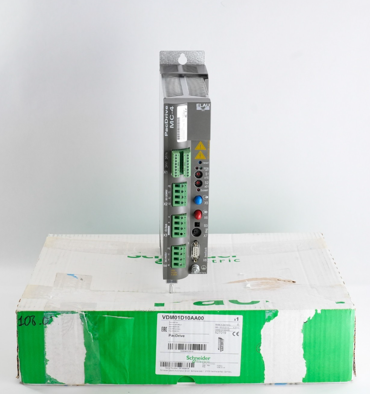 Schneider Electric MC-4/11/10/400 VDM01D10AA00 Elau PacDrive MC-4 - Open Box