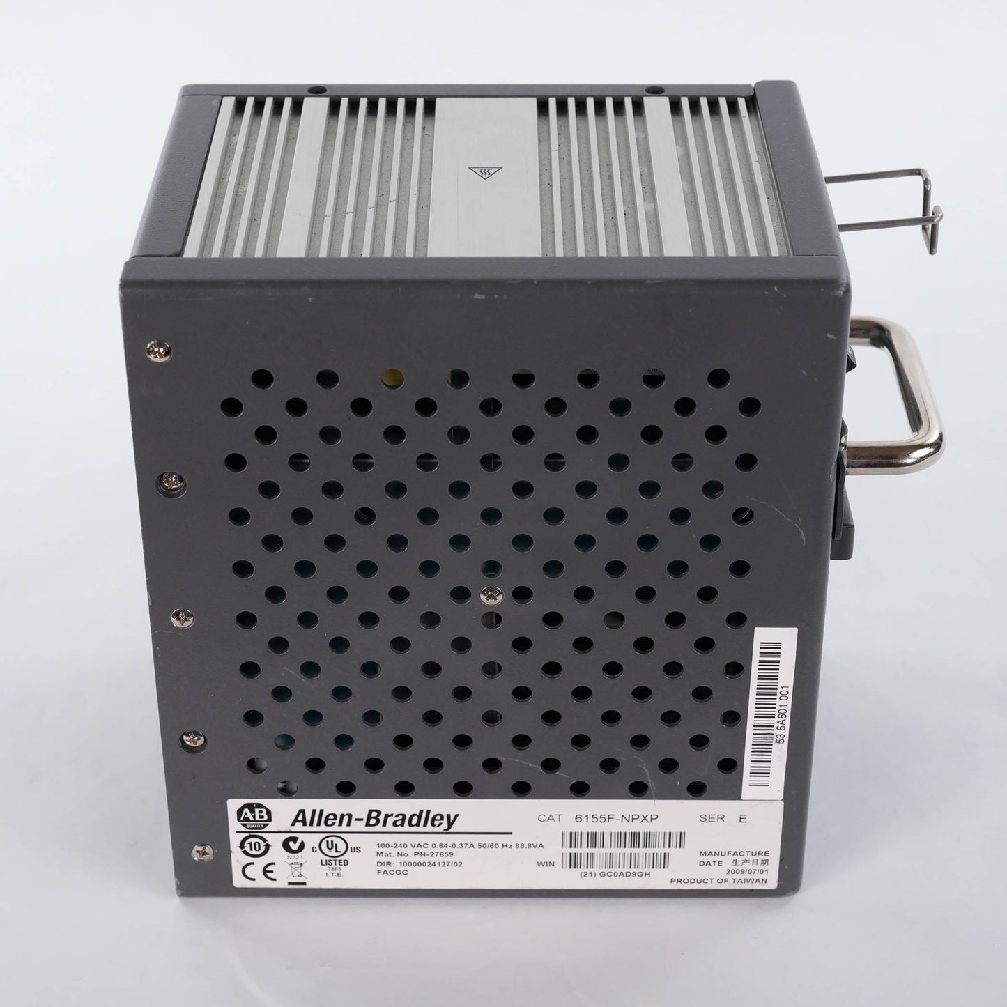 Allen Bradley 6155F-NPXP Ser E VersaView 700R Non-Display Industrial PC Computer