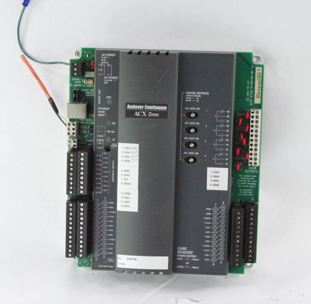 Schneider Electric Andover Continuum ACX-5740 Controller ACX-4-0000000 +1 Yr Wty