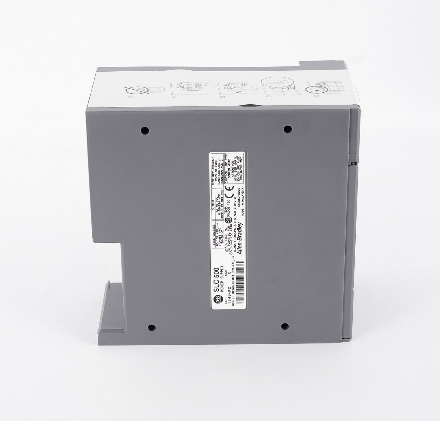 Allen Bradley 1746-P2 /C SLC 500 Power Supply 1746P2 - Open Box