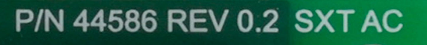 Pentair 44586 REV 0.2 SXT AC Circuit Board PCB + LCD 44098U