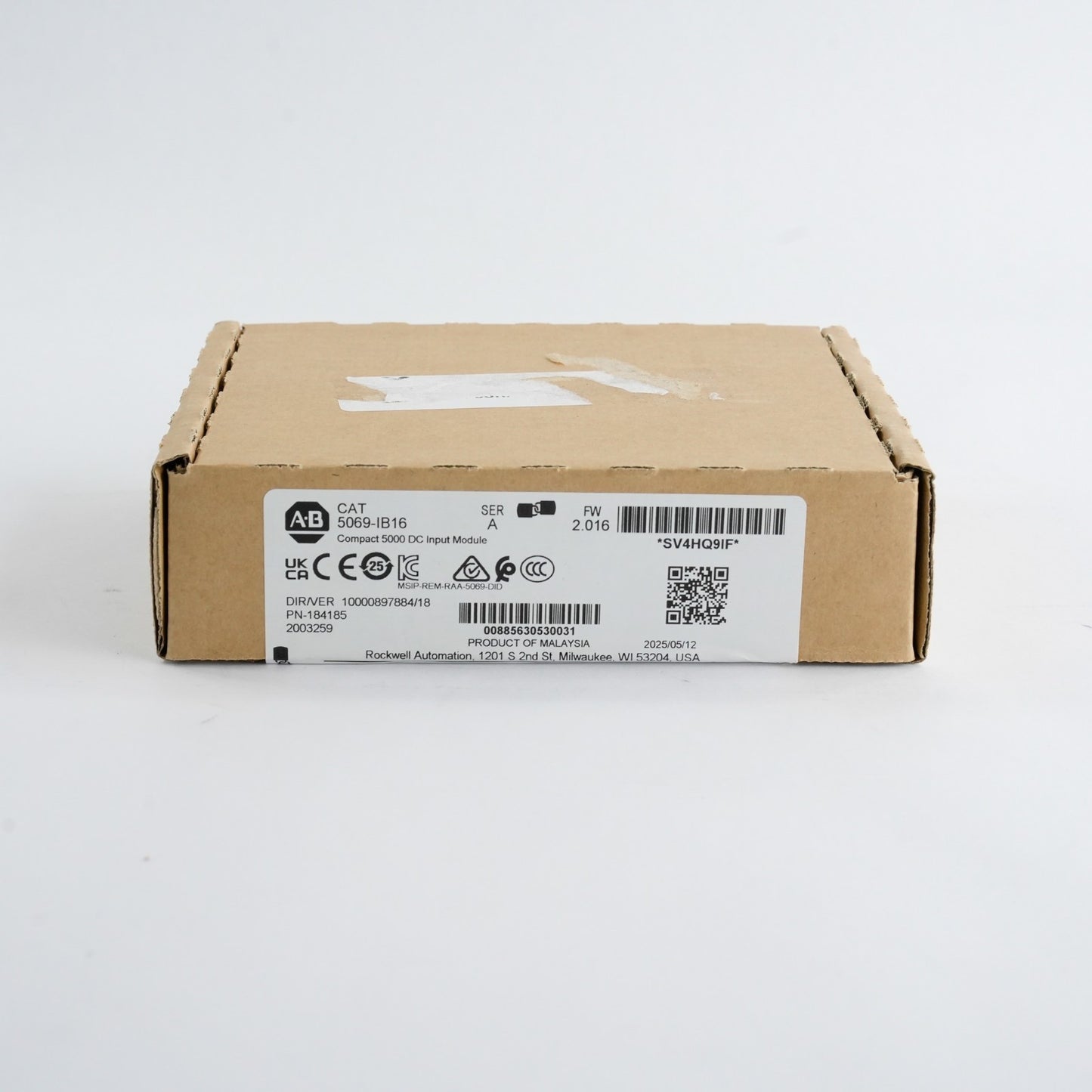 Allen Bradley 5069-IB16 /A Compact 5000 DC Input Module - Sealed Surplus