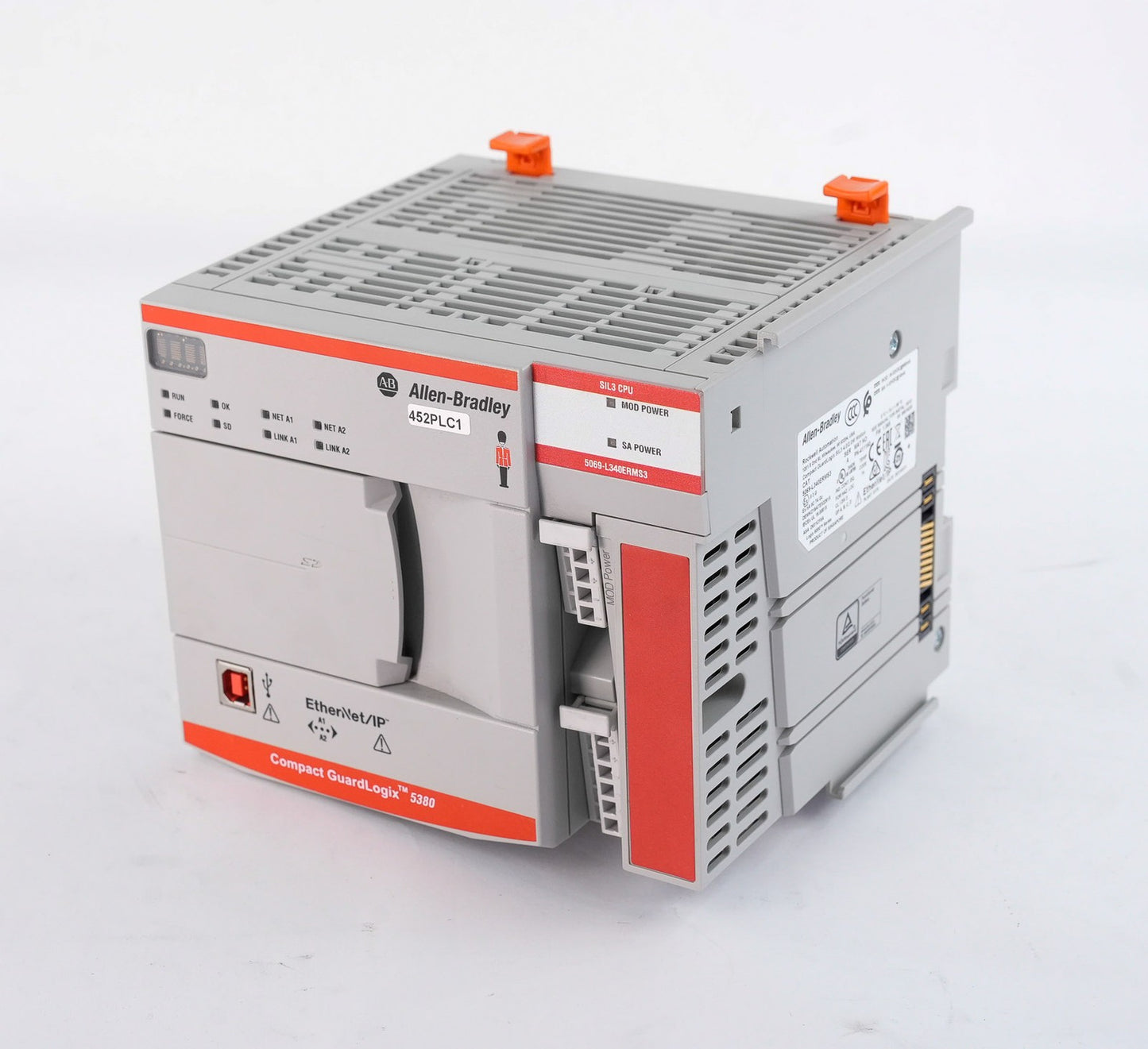 Allen Bradley 5069-L340ERMS3 /A Compact GuardLogix 5380 SIL3 Safety Controller