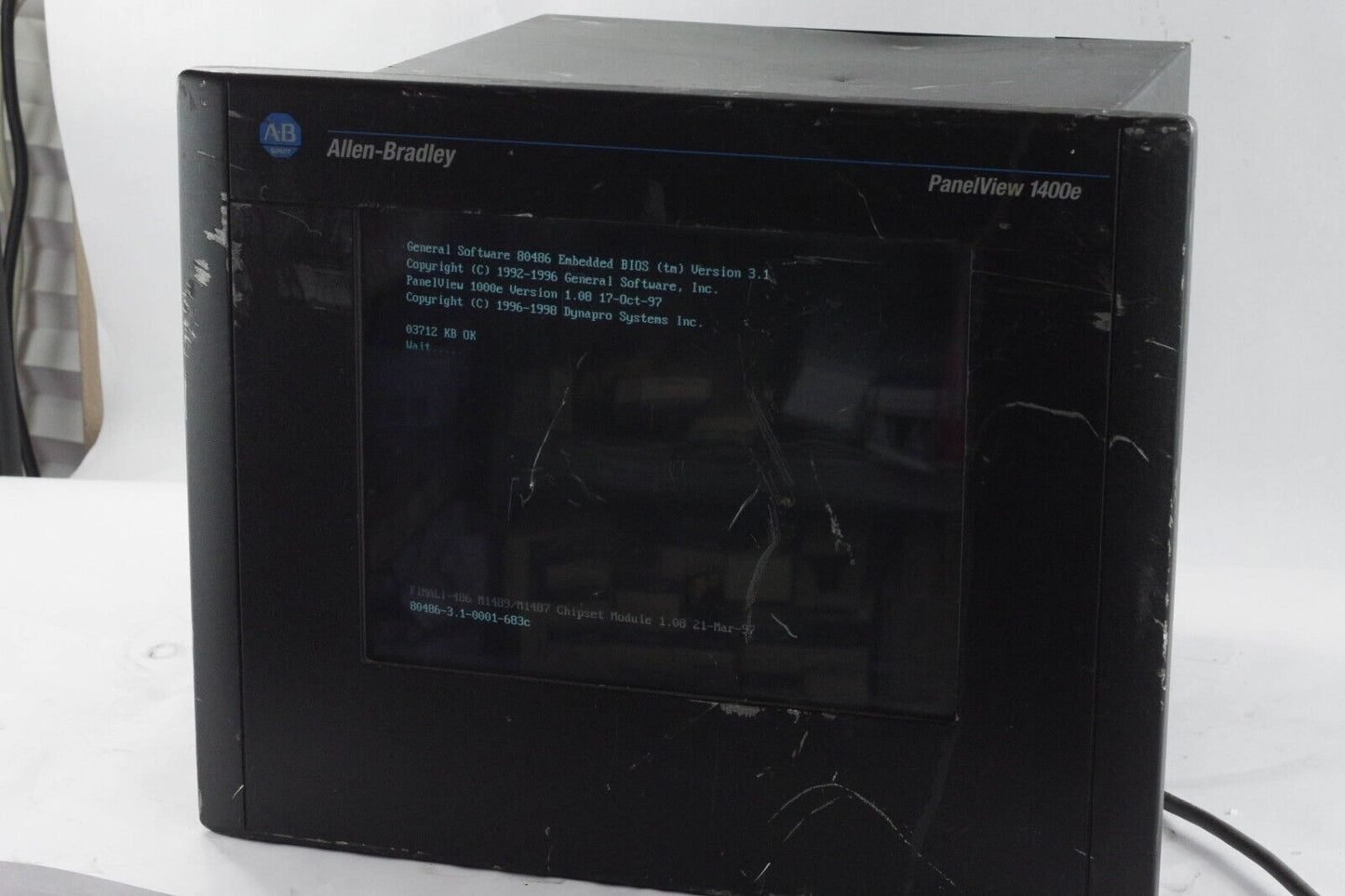 ALLEN BRADLEY 2711E-T14C6 PANELVIEW 1400E Ser F - Does not boot up