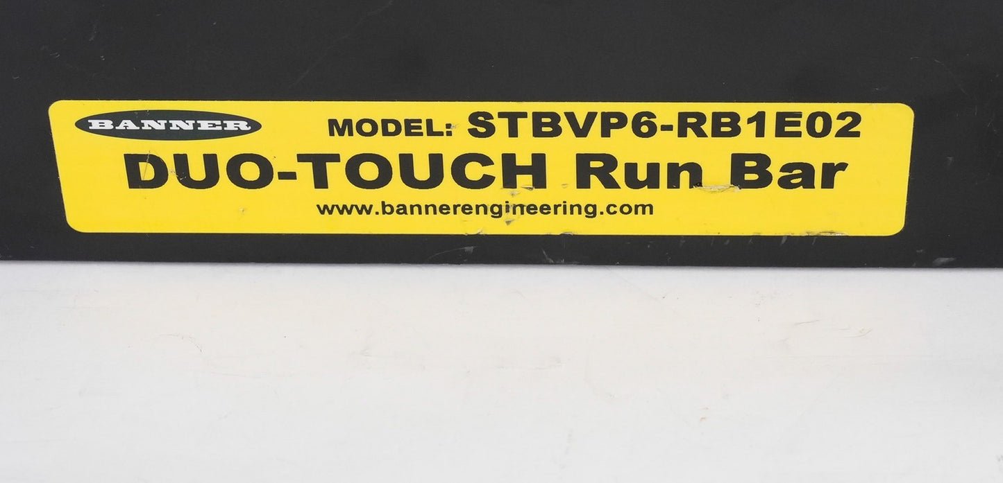 Banner STBVP6-RB1E02 Duo-Touch Run Bar Button STBVP6RB1E02