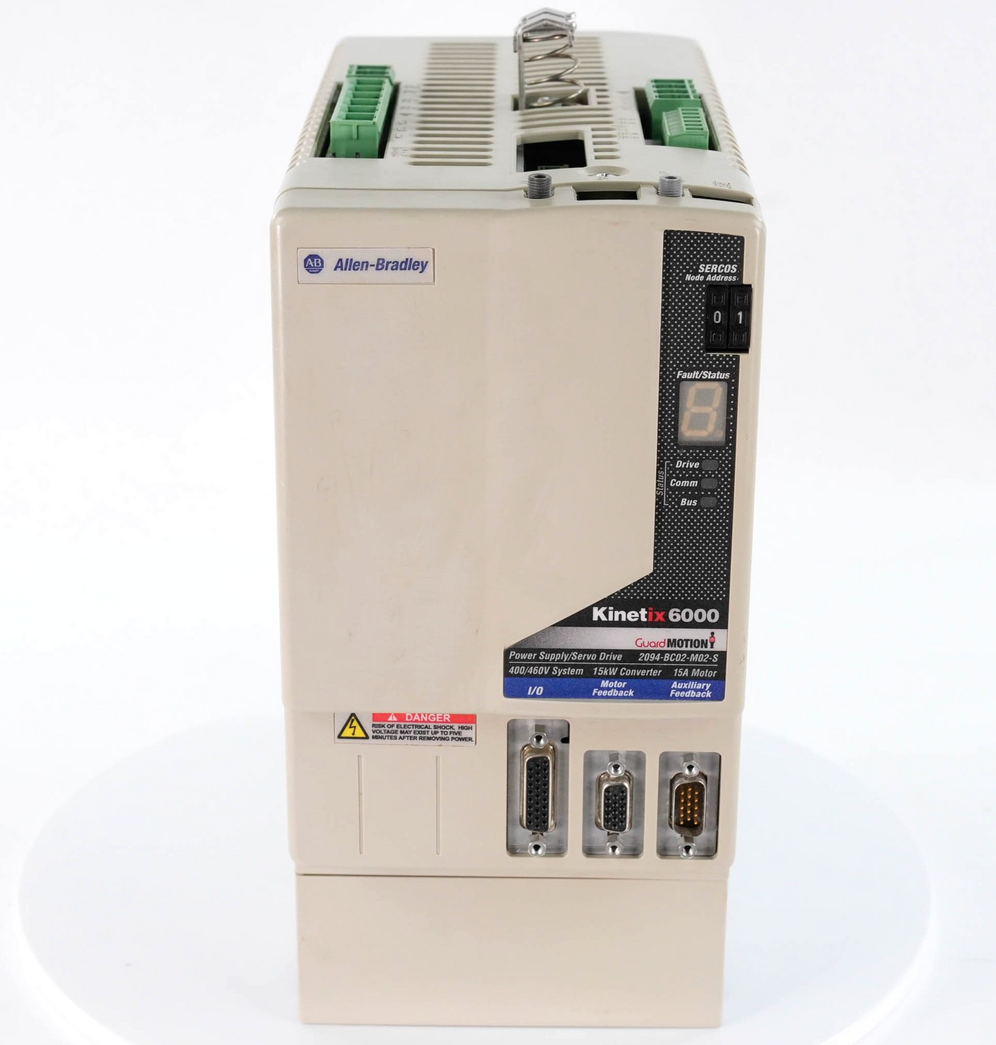 Allen Bradley 2094-BC02-M02-S Ser B Kinetix 6000 Axis Module 460V 2094BC02M02S