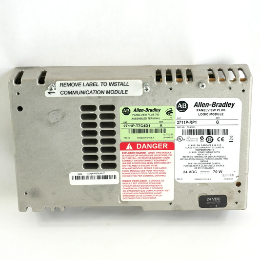 Allen-Bradley 2711P-RP1 /G Panelview Plus Logic Module