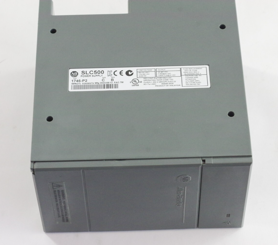 Allen Bradley 1746-P2 /C Rev B SLC 500 Power Supply Module 459060-0025