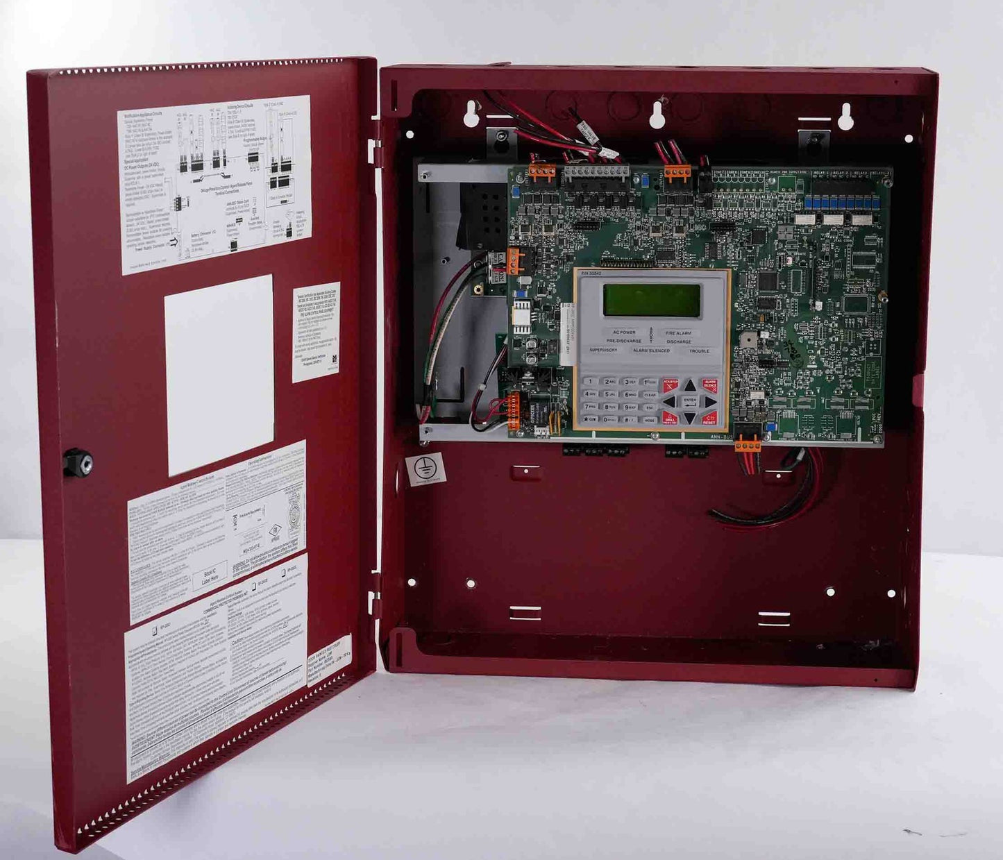 Honeywell RP-2002 Six-Zone Fire Alarm Agent Release Control Panel - Untested